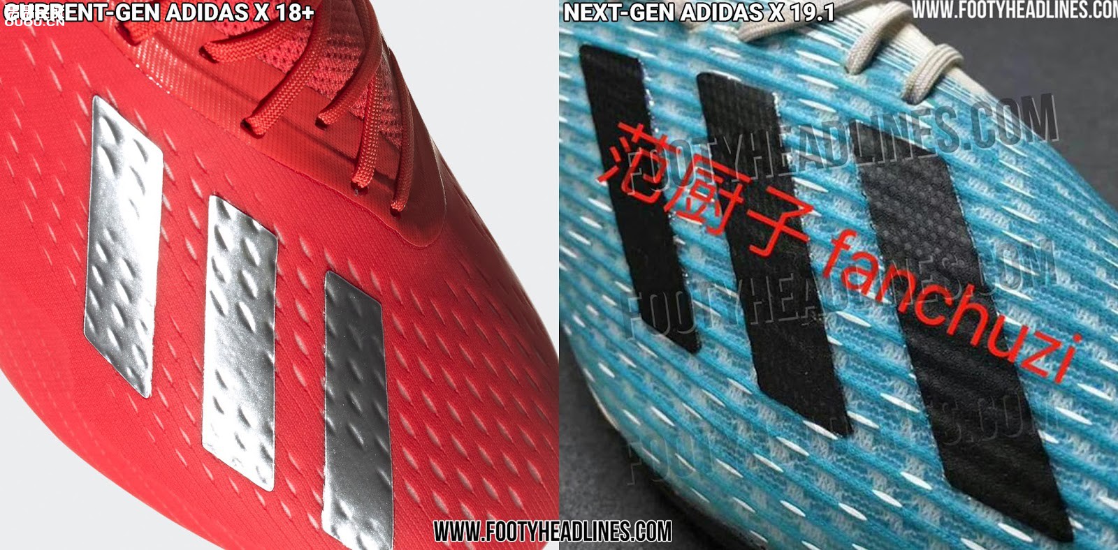 ûش£-Adidas X18.1
Vs X19.1