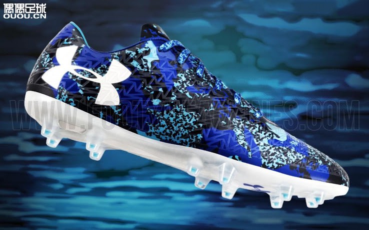 安德玛Clutchfit 3.0 Aquaflage限量版足球鞋曝光