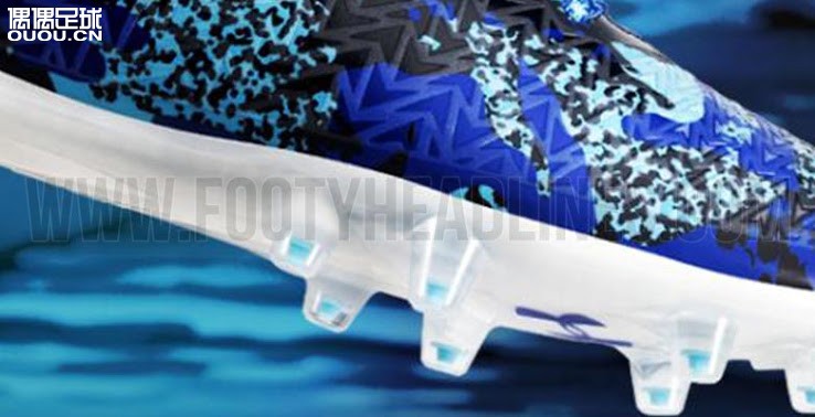 安德玛Clutchfit 3.0 Aquaflage限量版足球鞋曝光