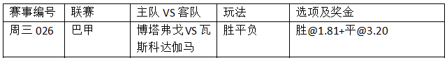周三026:达伽马有命门 博塔保平争胜